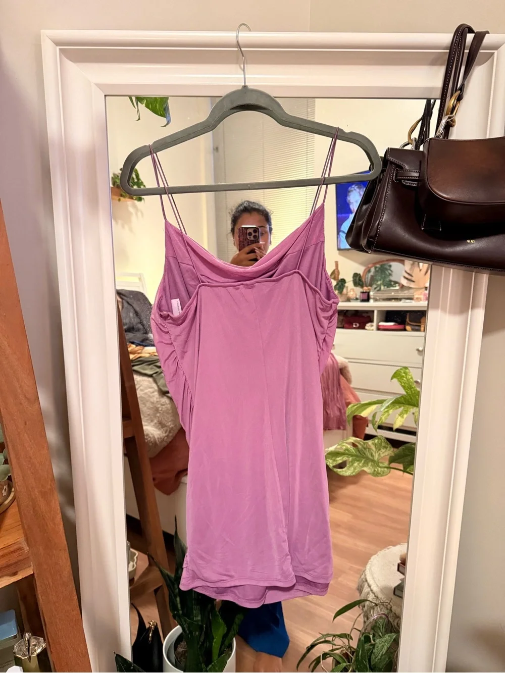 wild fable Lilac Draped Cowl Slip Dress - Picture 2 of 4